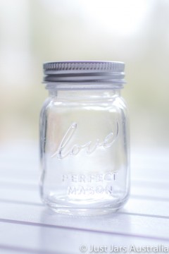 Miniature Mason jar with lid (100ml)